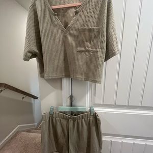 NWOT PJ Set Size 1XL